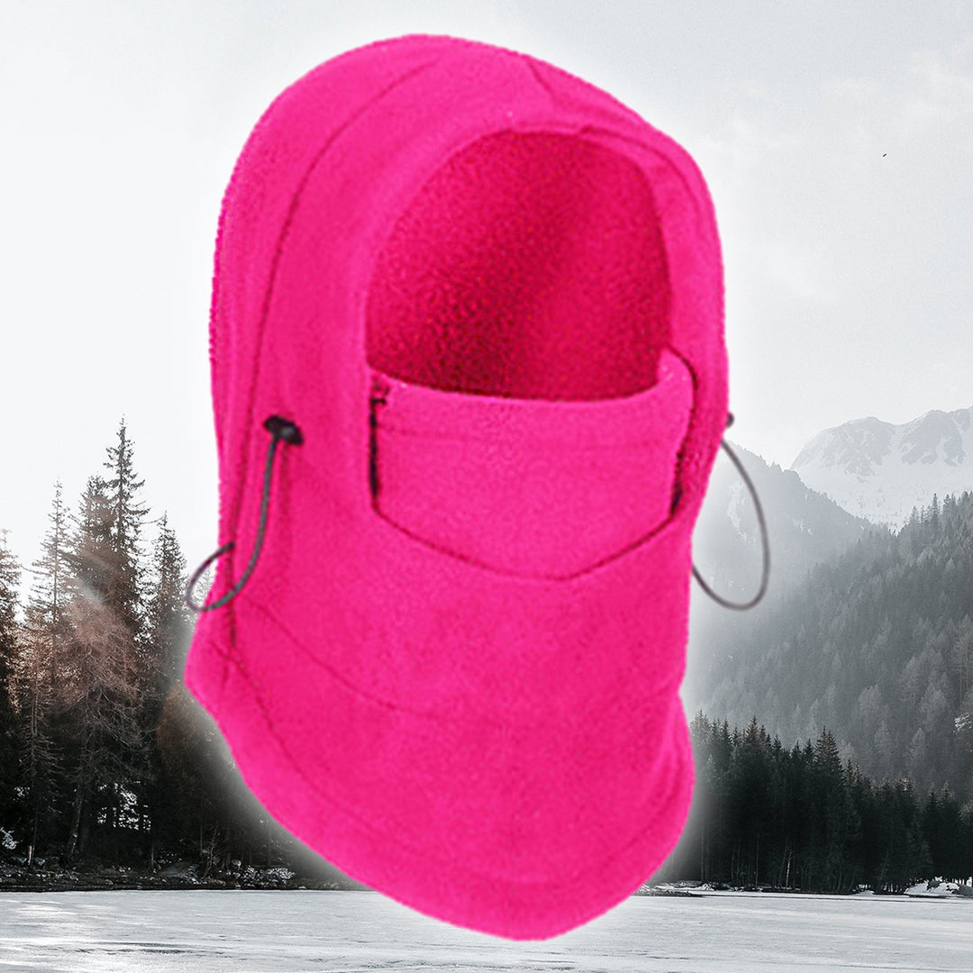 Fashion Warm Hats Integrated Ear Protection Breathable Waterproof Thermal Fleece Balaclava Hat Stylish Winter Headwear Image 9