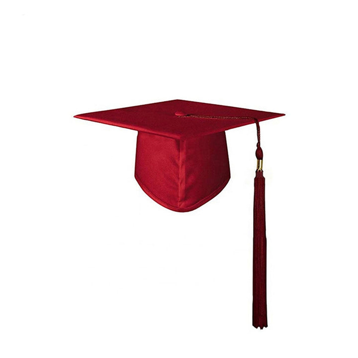 Unisex Bachelor Cap 2023 Tassel Pendant Decoration Classic Style Flat Top Graduation Hat Master Doctor Scholar Hat Party Image 3