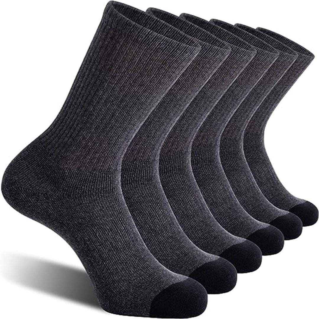 1 Pair Winter Fall Basketball Socks Color Matching High Elasticity Soft Warm Anti-slip Mid-tube No Image 11