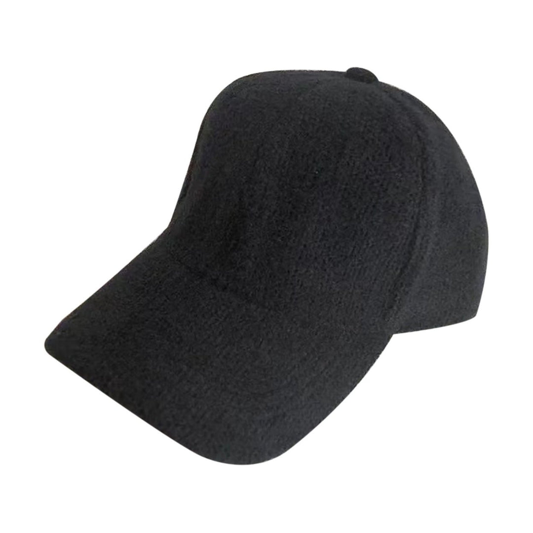 Stylish Baseball Hat Casual Keep Warmth All-match Thickened Design Comfortable Hat for Comfort Sun Protection Image 1