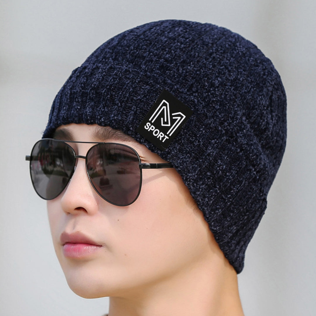 Winter Warm Hat Super Soft High Elastic Ultra-Thick Solid Color Cold Weather Protection Cozy Thermal Hat Image 8