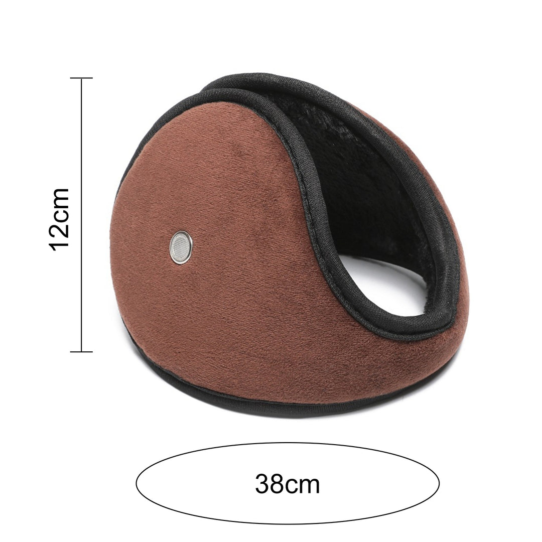 Winter Warm Earmuffs Solid Color Super Soft Ultra-Thick Windproof Outdoor Ear Warmer Plush Ear Covers Image 6