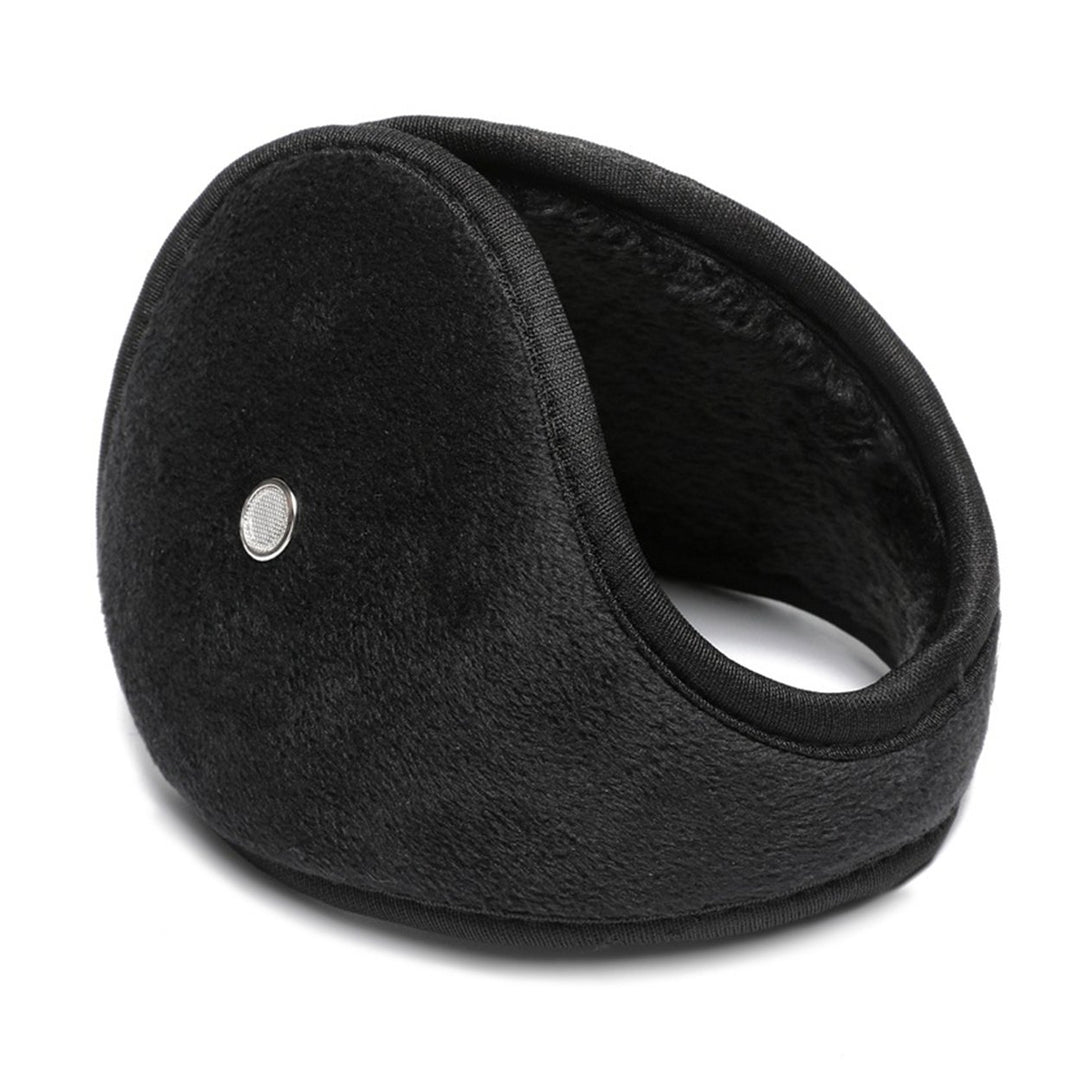 Winter Warm Earmuffs Solid Color Super Soft Ultra-Thick Windproof Outdoor Ear Warmer Plush Ear Covers Image 1