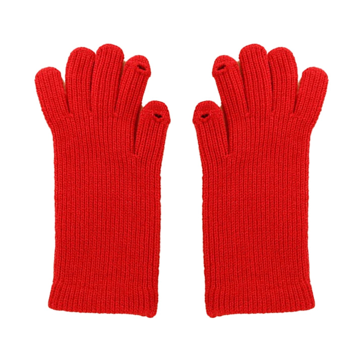 1 Pair Half Finger Touch Screen Gloves Unisex Breathable Non-slip Knitting Gloves Motorcycle Mountain Bike Riding Image 3
