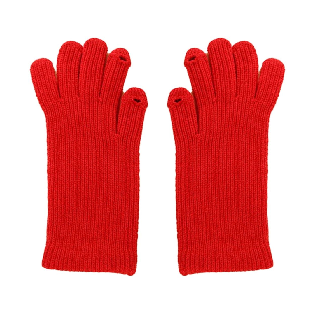 1 Pair Half Finger Touch Screen Gloves Unisex Breathable Non-slip Knitting Gloves Motorcycle Mountain Bike Riding Image 1