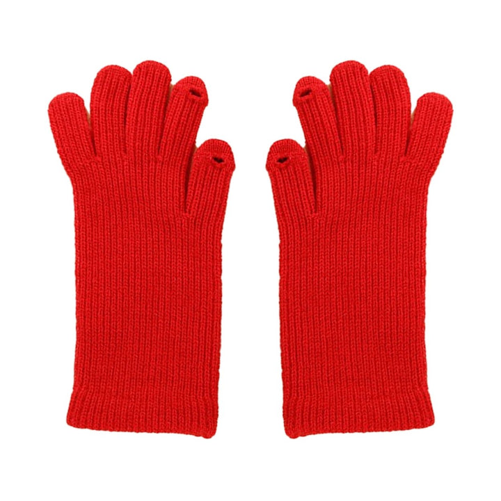 1 Pair Half Finger Touch Screen Gloves Unisex Breathable Non-slip Knitting Gloves Motorcycle Mountain Bike Riding Image 1