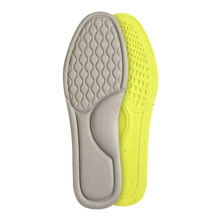 1 Pair Shoe Insole Insert Breathable Sweat Absorbing Soft Cushioning Foot Massage Men Women Running Walking Comfort Foam Image 4