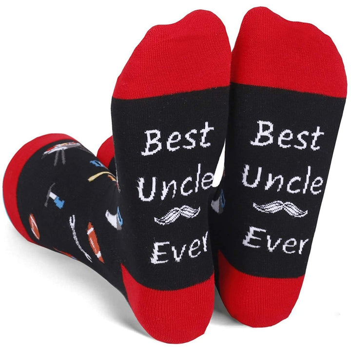 1 Pair English Letter Print Cotton Socks Patchwork Color Mid-tube Sport Socks Husband Son Daughter Friend Socks Image 8