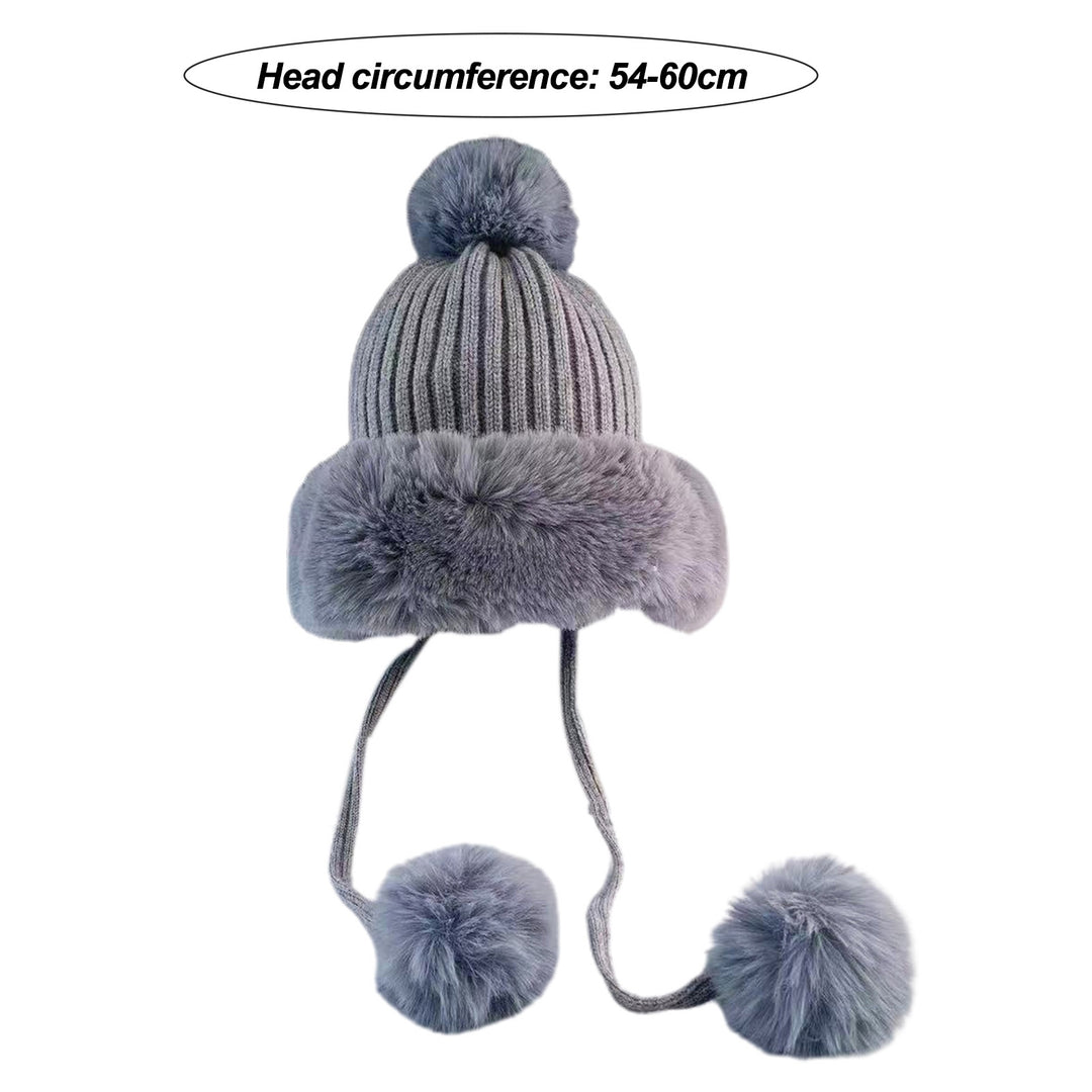 Women Autumn Winter Warm Hat High Elastic Super Soft Windproof Solid Color Hat Knitted Cap Beanie Accessories Image 11