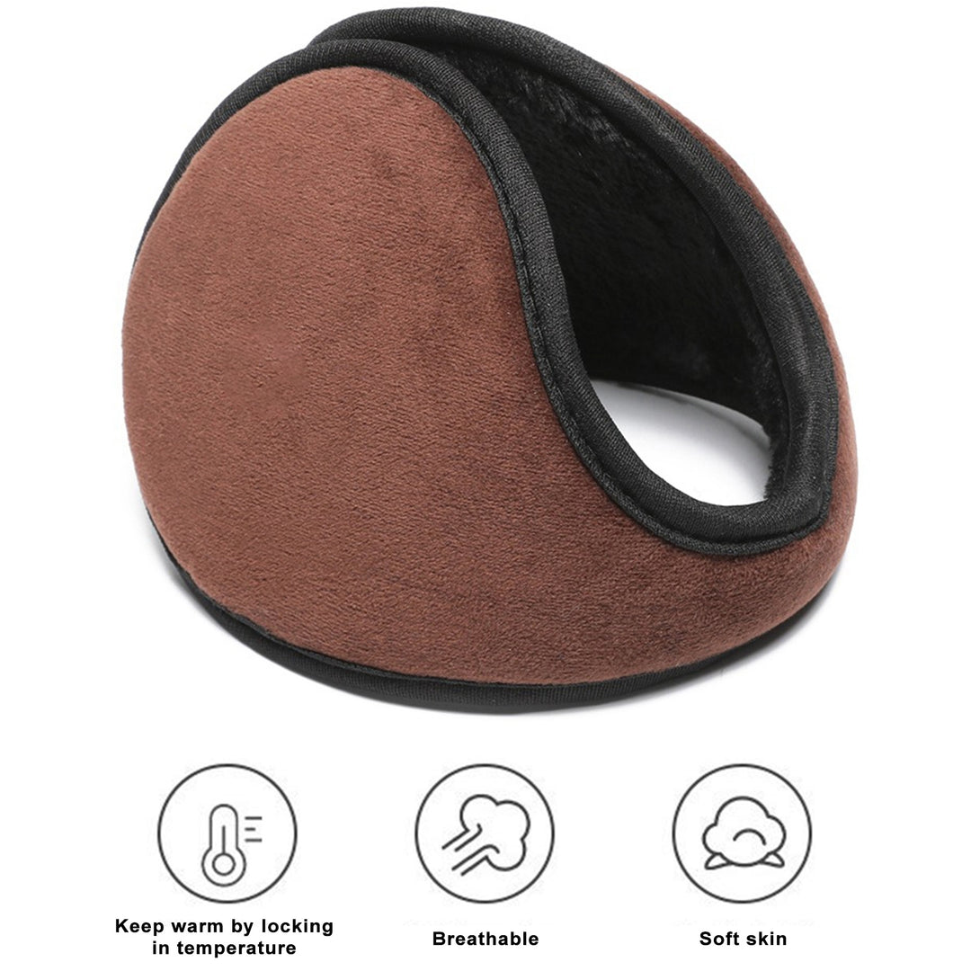 Unisex Windproof Riding Earmuffs Men Women Ear Warm Protector Thicken Plush Lining Ear Warmers Outdoor Cycling Warm Soft Image 8