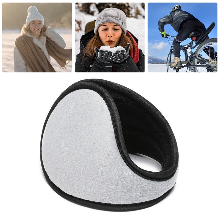 Unisex Windproof Riding Earmuffs Men Women Ear Warm Protector Thicken Plush Lining Ear Warmers Outdoor Cycling Warm Soft Image 10