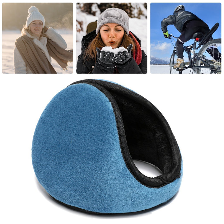 Unisex Windproof Riding Earmuffs Men Women Ear Warm Protector Thicken Plush Lining Ear Warmers Outdoor Cycling Warm Soft Image 11