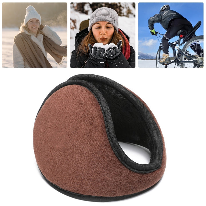 Unisex Windproof Riding Earmuffs Men Women Ear Warm Protector Thicken Plush Lining Ear Warmers Outdoor Cycling Warm Soft Image 12