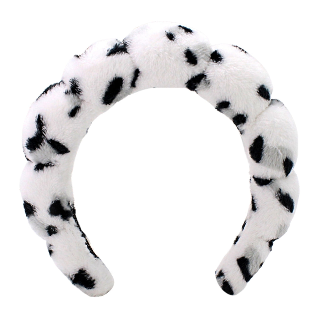 Women Hairband Headpiece Lightweight Non-Slip Elastic Leopard Print Hair Hoop Hair Accessories Decoration Image 2