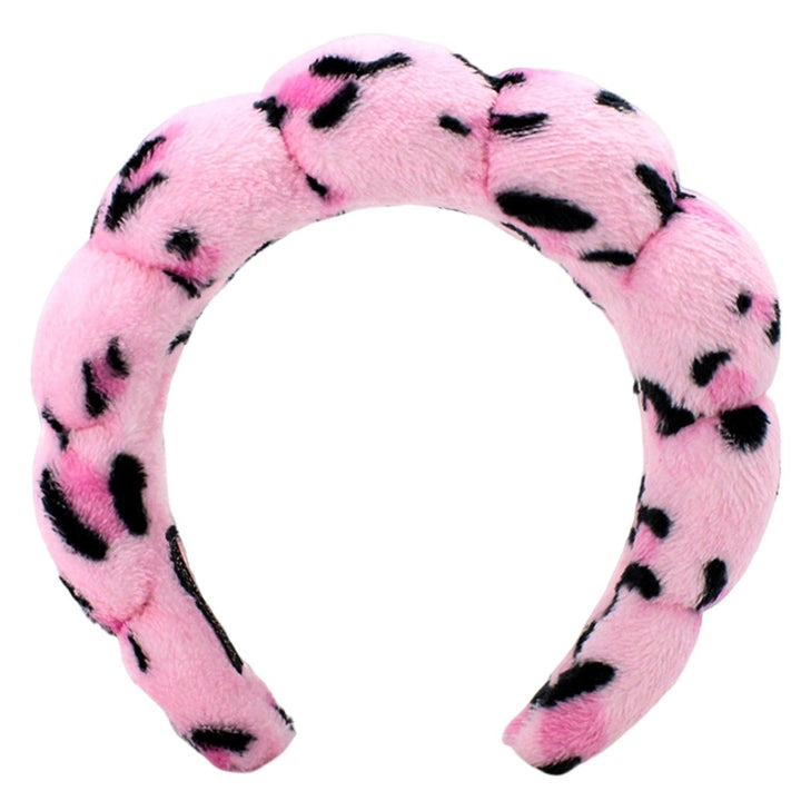 Women Hairband Headpiece Lightweight Non-Slip Elastic Leopard Print Hair Hoop Hair Accessories Decoration Image 1