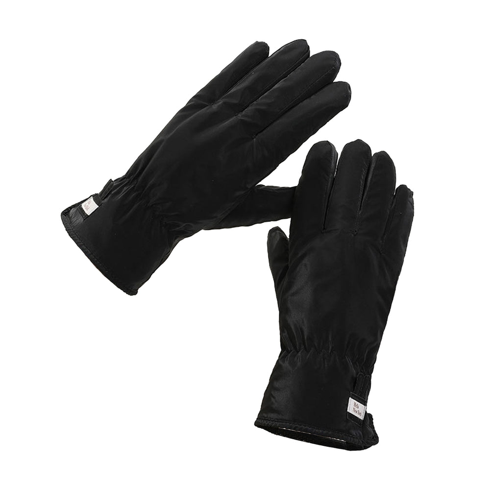 1 Pair Women Winter Gloves Windproof Thick Warm Touch Screen Anti-slip Waterproof Soft Cold-proof Elastic Wrist Cycling Image 2