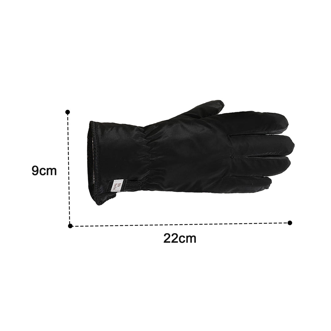 1 Pair Women Winter Gloves Windproof Thick Warm Touch Screen Anti-slip Waterproof Soft Cold-proof Elastic Wrist Cycling Image 8