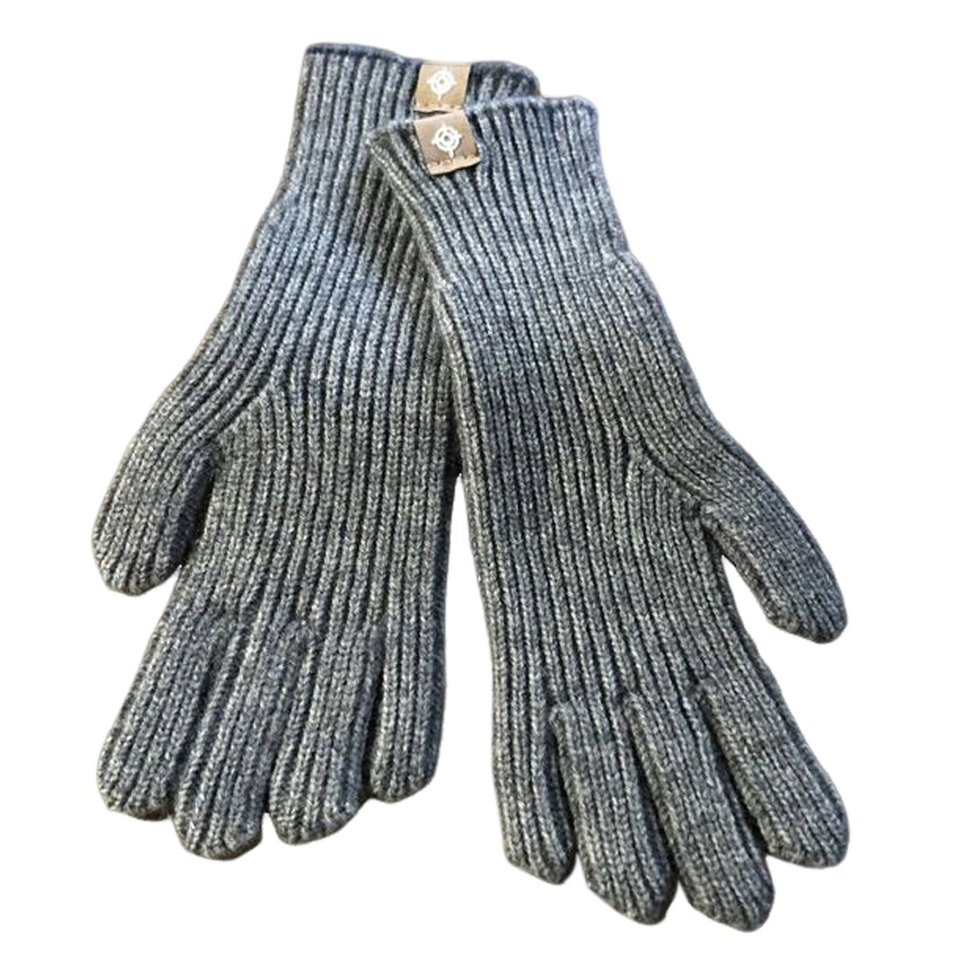 Outdoor Gloves Knitted Elastic Thick Plush Five Fingers Windproof Touch Screen Warm Finger Tip Hole Outdoor Gloves Image 1