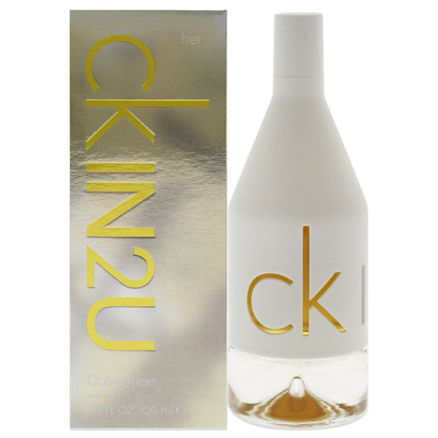 CKIN2U by Calvin Klein for Women - 3.3 oz EDT Spray Image 1