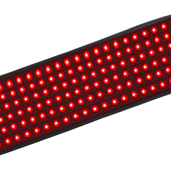 126Pcs LED Red Light Therapy Belt 660nm 850nm Waist Wrap Pad Pain Relief Weight Loss Joint Pain Near Infrared Light Image 12