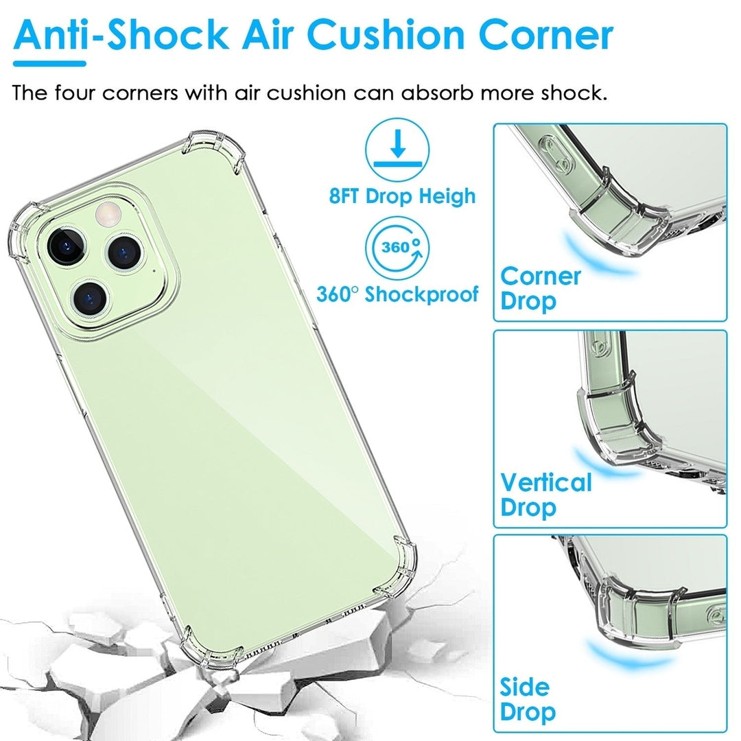 Shockproof Clear Phone Case Soft TPU Transparent Phone Cover Anti-Shock Ultra Thin Phone Case Cover Image 12