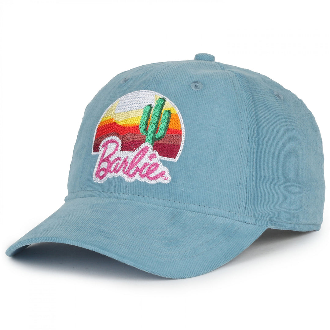 Barbie Desert Scene Corduroy Hat Image 1