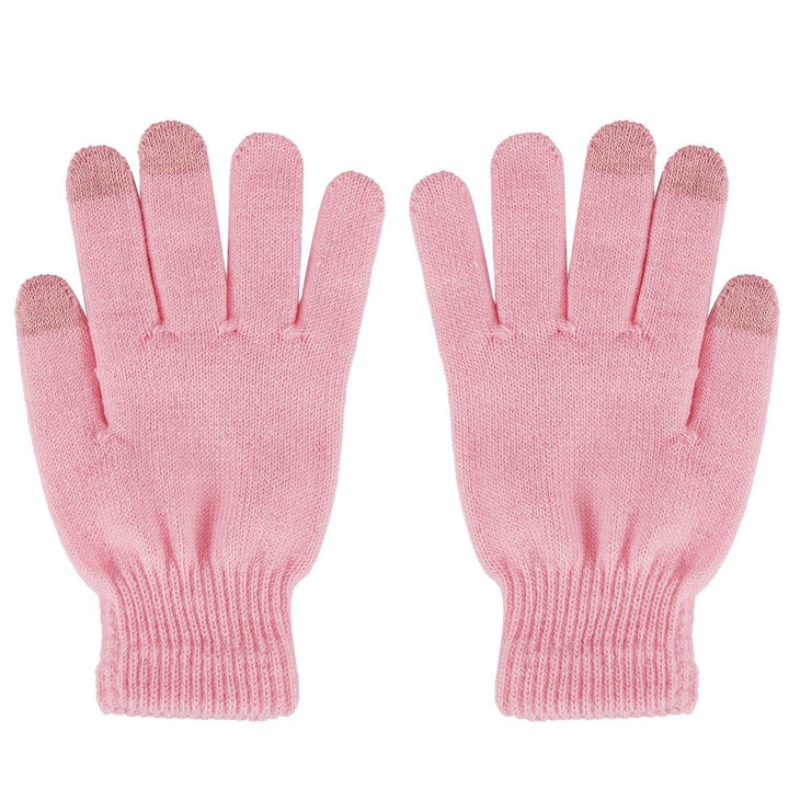 Unisex Winter Knit Gloves Touchscreen Outdoor Windproof Cycling Skiing Winter Warm Gloves Image 1