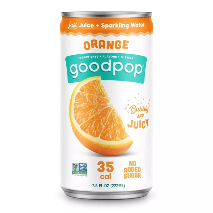 GoodPop Sparkling Juice Mini Cans Variety Pack7.5 Fluid Ounce (Pack of 15) Image 2