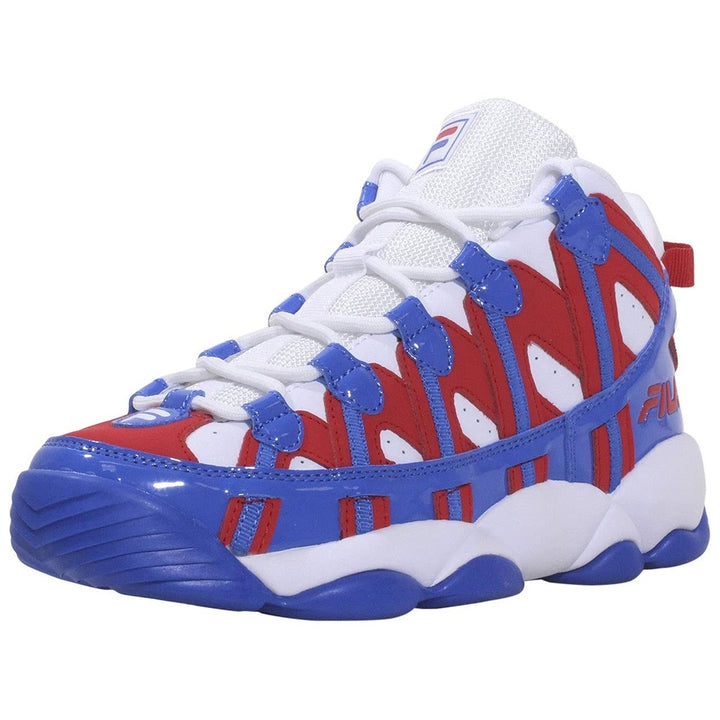 FILA Stackhouse Spaghetti Mens Shoes White Red Prince Blue 1BM01268-125 Image 4