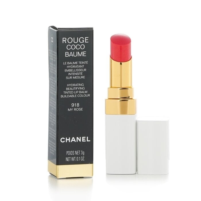 Chanel - Rouge Coco Baume Hydrating Beautifying Tinted Lip Balm - 918 My Rose(3g/0.1oz) Image 2