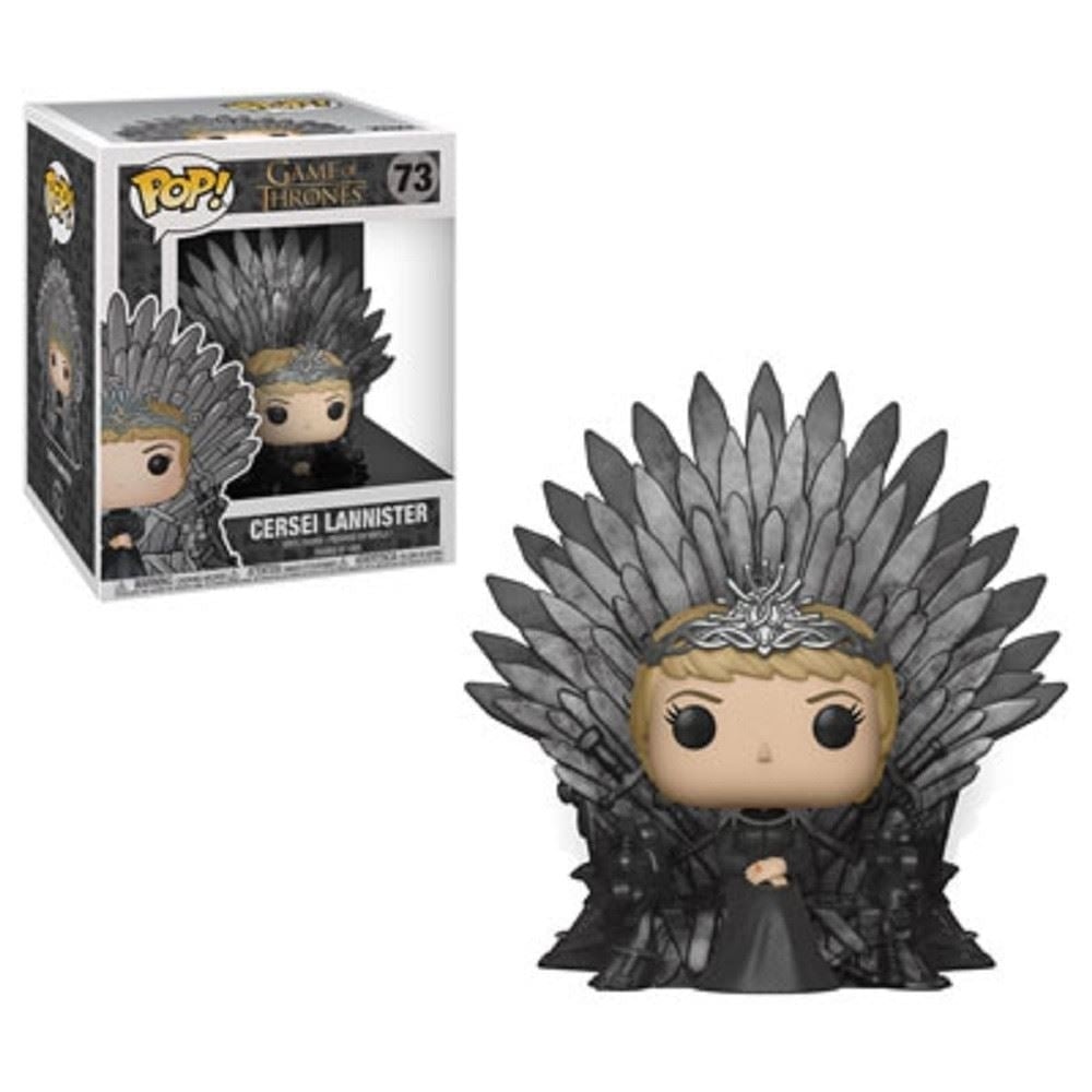 Cersei Lannister Sitting on the Iron Throne Funko POP Deluxe - Game of Thrones S Image 1