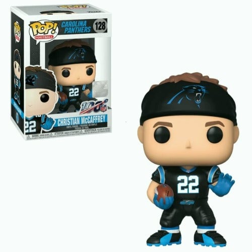 Christian McCaffrey Funko POP - NFL - Carolina Panthers Image 1