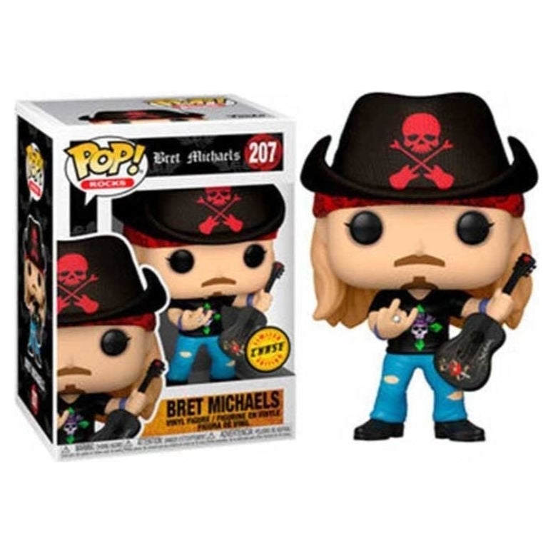 Bret Michaels Funko POP - Bret Michaels - Rocks (Chase) Image 1