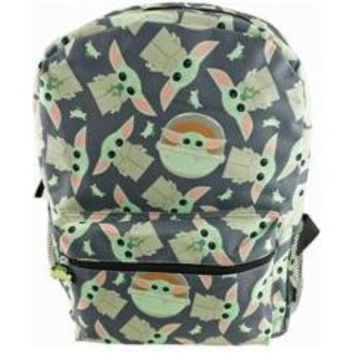 Backpack -Baby Yoda- Large 16 Inch - All Over Print Image 1