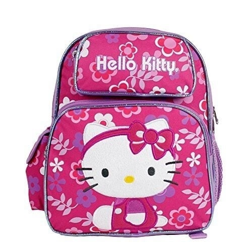 Backpack - Hello Kitty - Small 12-inch - Flower Shop Image 1