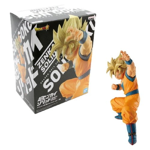 Banpresto Dragon Ball Super Zenkai Solid Vol 1 Super Saiyan Goku Figure 17756 Image 1