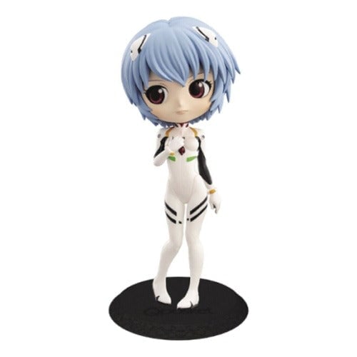 Banpresto Q Posket Neon Genesis Evangelion Rei Ayanami Plugsuit Figure Collectible Image 1