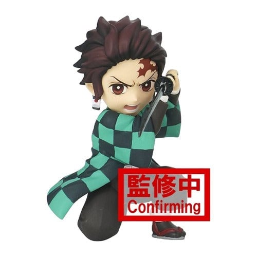 Banpresto WCF Demon Slayer Tanjiro Kamado Figure 2.8 Inch Vol 3 Collectible Image 1