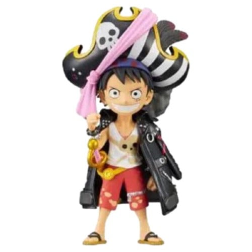 Banpresto WCF One Piece Film Red Monkey D. Luffy Figure 2.8 Inch Collectible Image 1