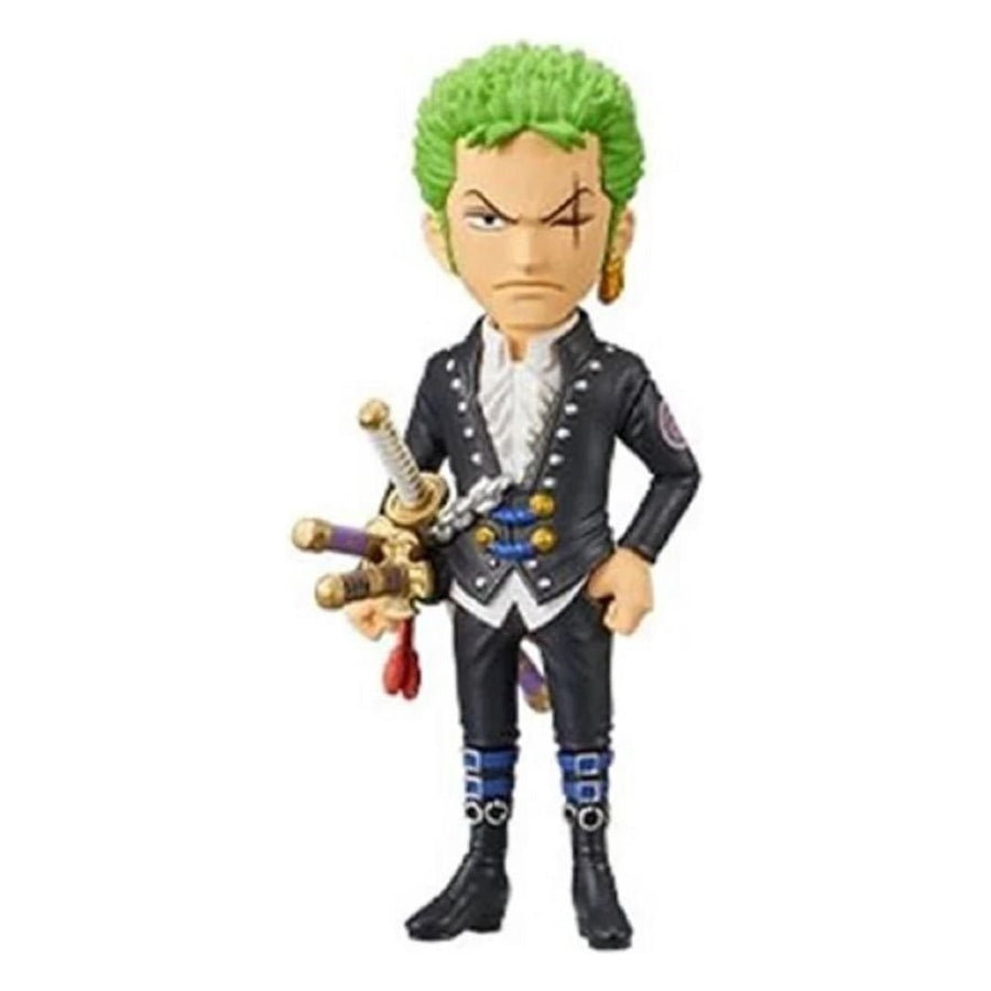 Banpresto One Piece Roronoa Zoro Figure 2.8 Inch Film Red Vol 2 Collectible Image 1