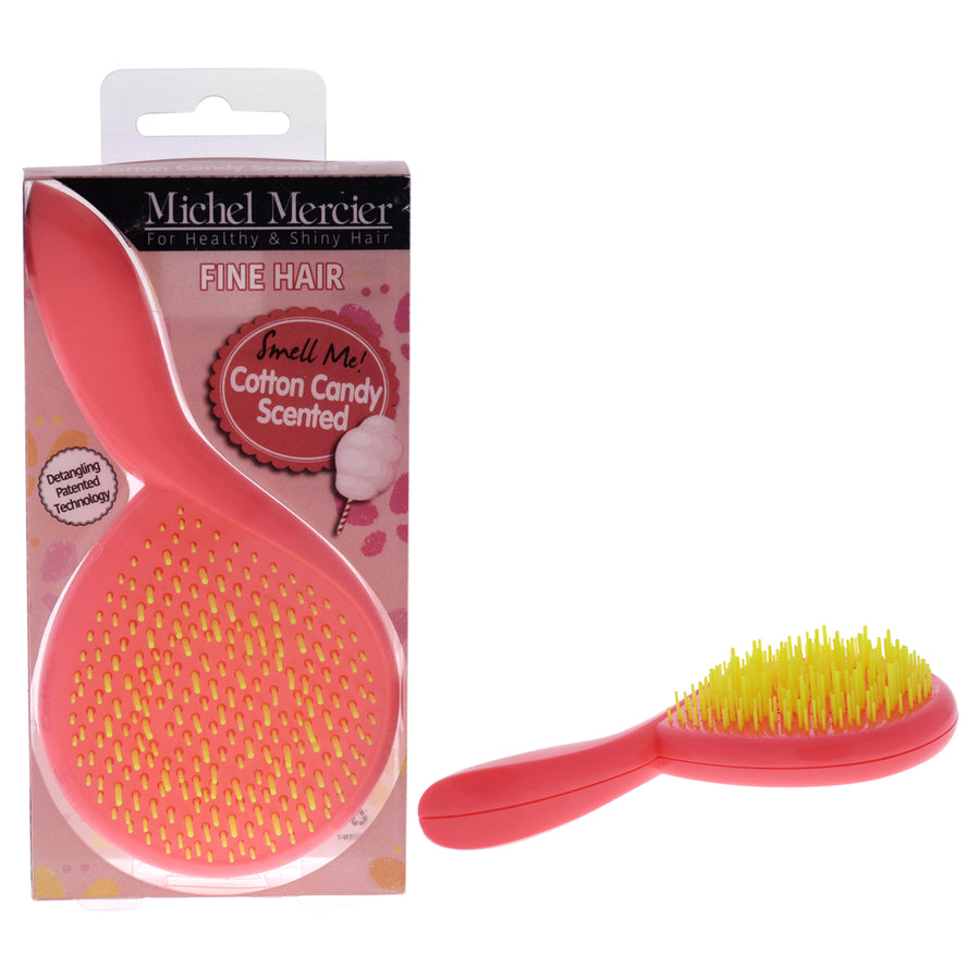 Michel Mercier The Girlie Scented Detangler Brush Cotton Candy Fine Hair - Purple-Pink Hair Brush 1 Pc Image 1