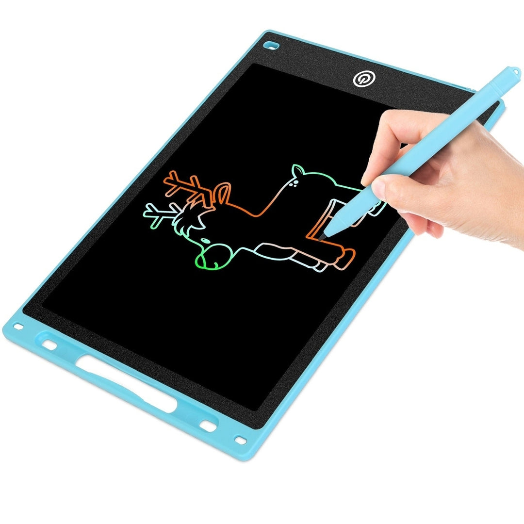 8.5in LCD Writing Tablet Electronic Colorful Graphic Doodle Board Kid Educational Learning Mini Drawing Pad with Lock Image 9