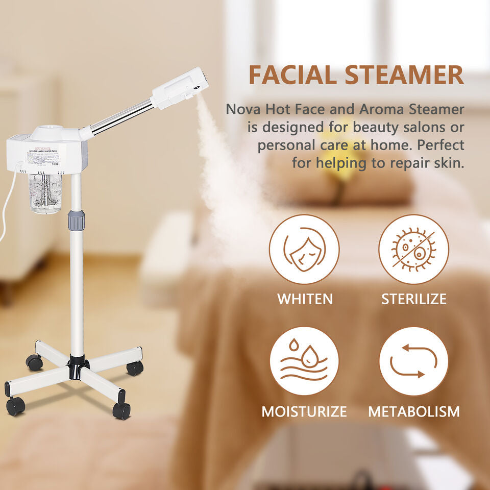 Facial Steamer UV Hot Ozone Professional Beauty Salon Spa Skin Care Equipment Image 6