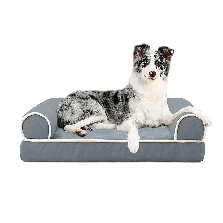 Dog Bed Pet Bed Sofa Dog Couch Pet Cushion Carpet Mattress with Washable and Removable Cover for Medium Large Dogs Image 4