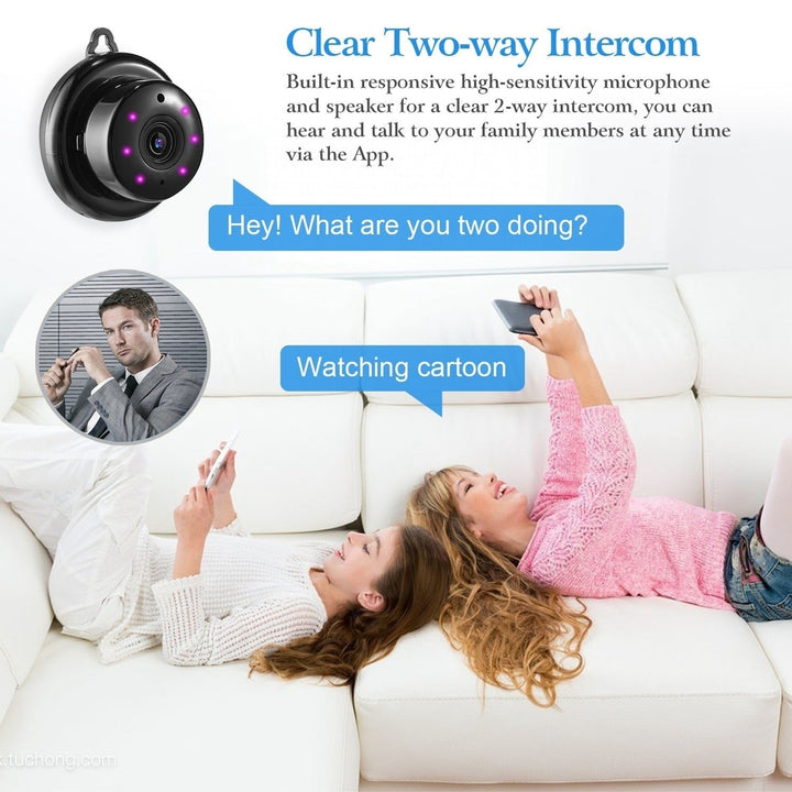 720P WiFi IP Camera Smart Home Security Surveillance Camera Night Vision Motion Detection Two Way Talk Loop Recording Image 8
