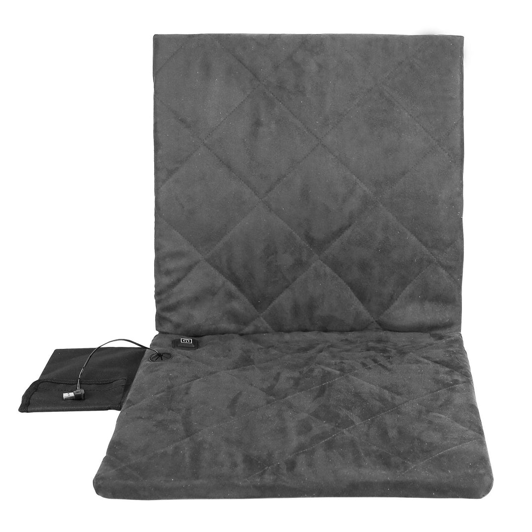Portable Heated Seat Cushion with 3 Temperature Levels Foldable USB Plug Powered Heating Pad For Outdoor Winter Car Image 11