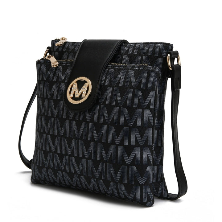 MKF Collection Wrigley M Signature Crossbody Handbag by Mia K. Image 2