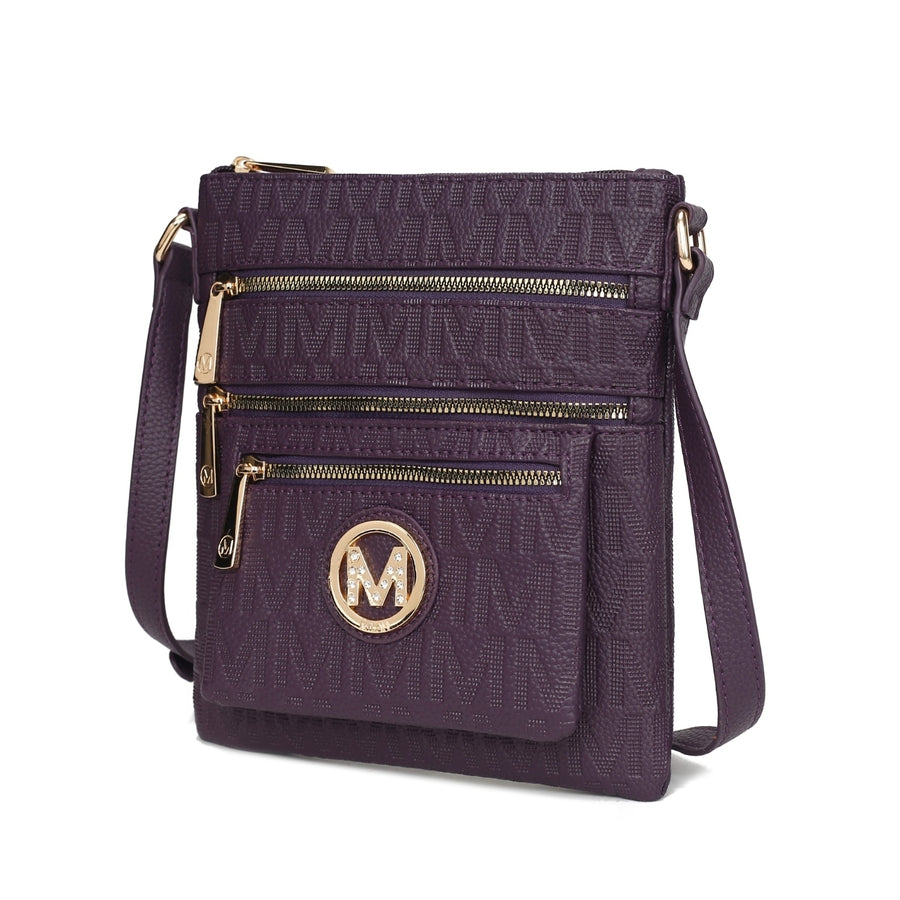 MKF Collection Jessy Multi-Functional Shoulder Bag M Signature Crossbody Handbag by Mia K. Image 1