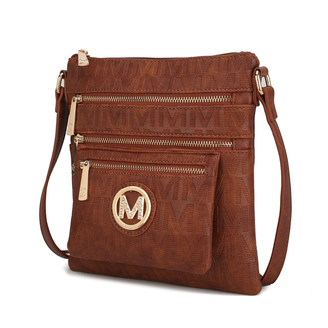 MKF Collection Jessy Multi-Functional Shoulder Bag M Signature Crossbody Handbag by Mia K. Image 3