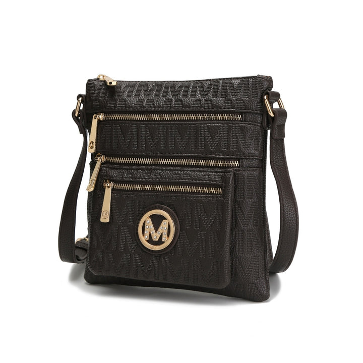 MKF Collection Jessy Multi-Functional Shoulder Bag M Signature Crossbody Handbag by Mia K. Image 4